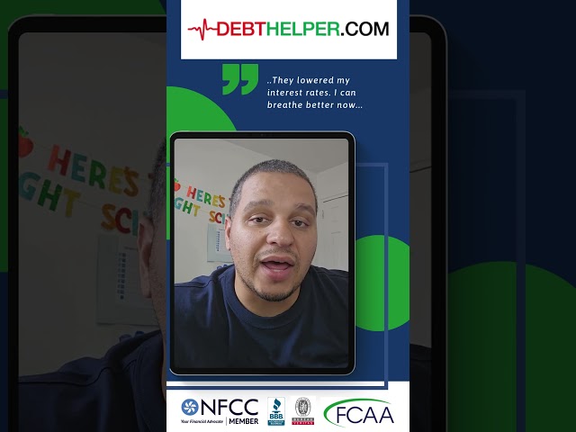 Debthelper lowered my interest rates #debtrelief #debtmanagement #debtconsolidation #testimonials