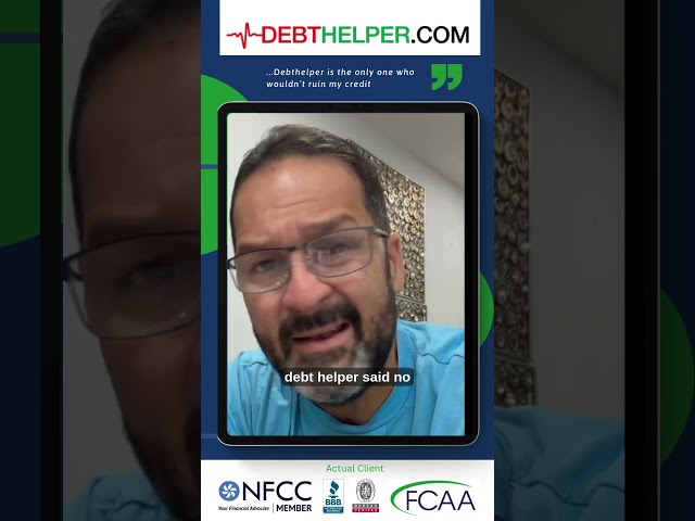 How to save your credit too #debtrelief #debtmanagement #debtconsolidation #testimonials