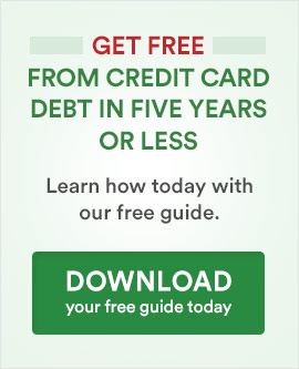 Get Free from Credit Card Debt CTA