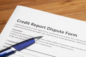 dispute your credit report