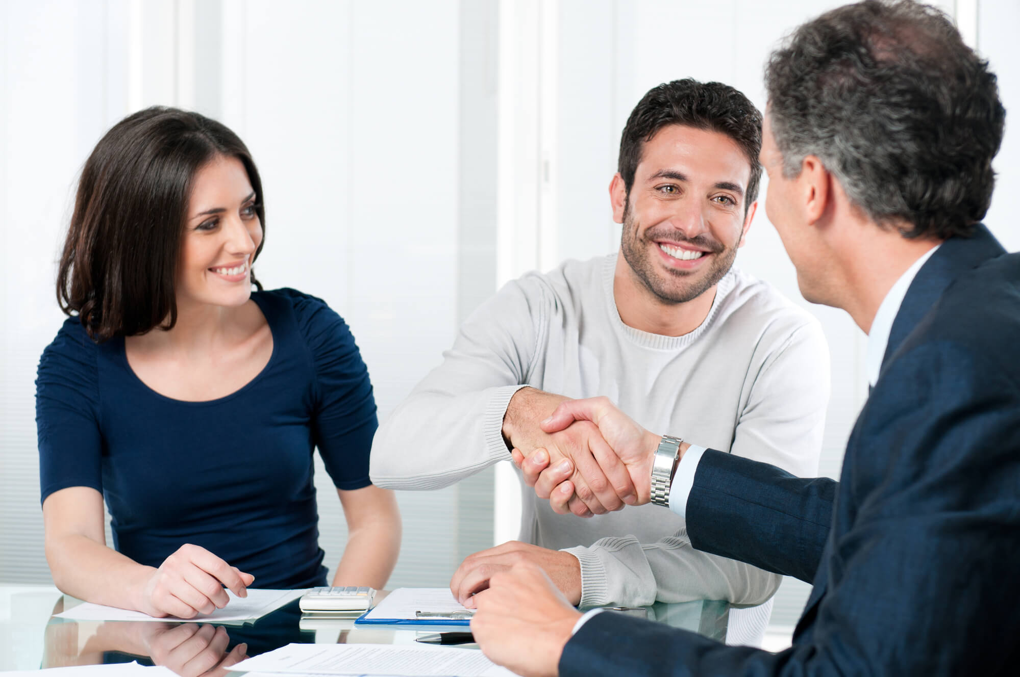 a young couple having a Bankruptcy Credit Counseling session with a certified professional